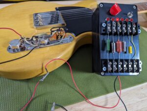 DIY Guitar Tone Capacitor Sampler